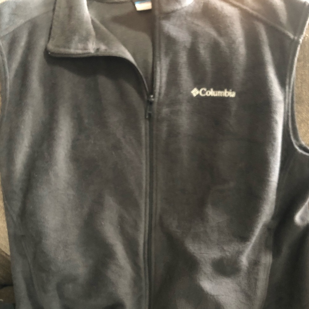 Mens Columbia fleece vest